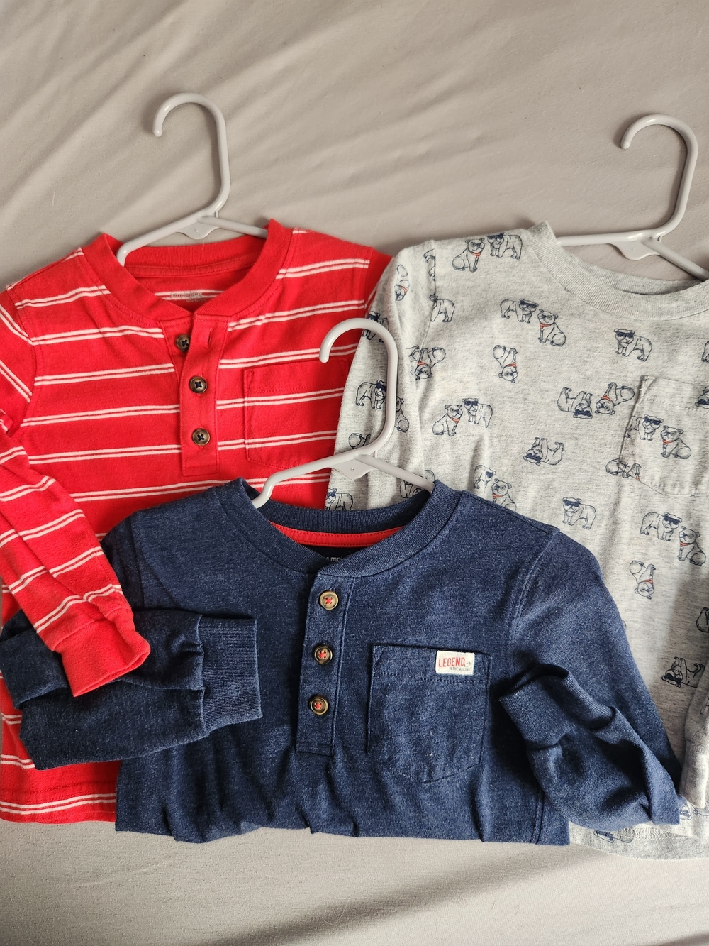 2T Carters Long Sleeve Bundle